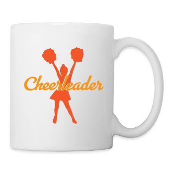 Meisterschaften Cheerleading - Tasse - Weiß - Rechts