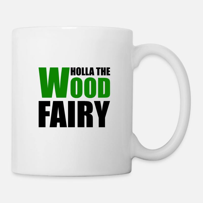 Holla the Forest Fairy - Denglisch - Mug - white