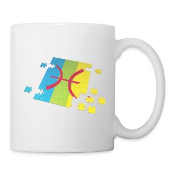 Die Amazigh Berber Flagge - Tasse - Weiß - Rechts