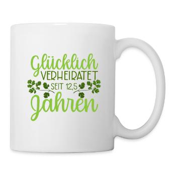 Petersilienhochzeit - Tasse - Weiß - Rechts