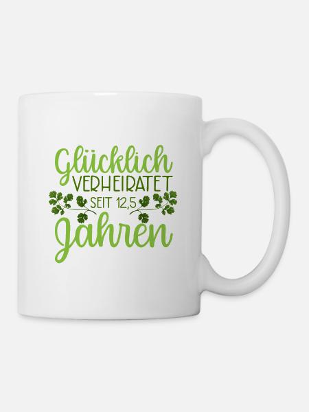 Petersilienhochzeit - Tasse - Weiß