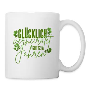 Petersilienhochzeit - Tasse - Weiß - Rechts