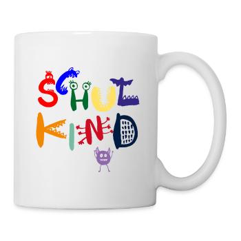 Schulkind - Monster - Tasse - Weiß - Rechts