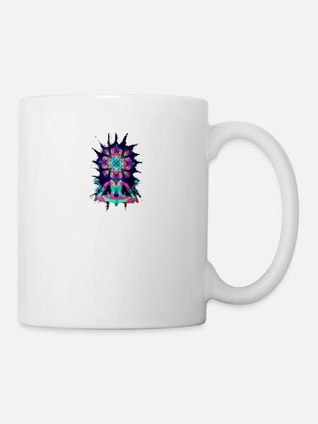 Trippy Man - Tasse - Weiß