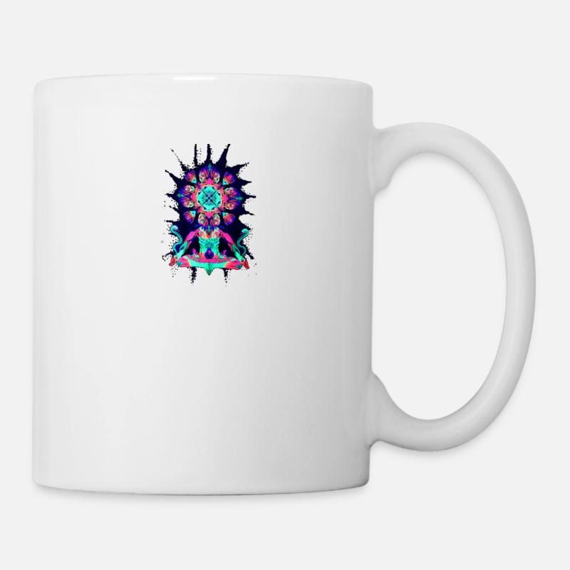 Trippy Man - Tasse - Weiß