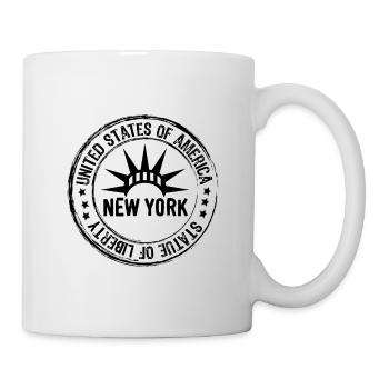 New York - Mug blanc - blanc - Droite