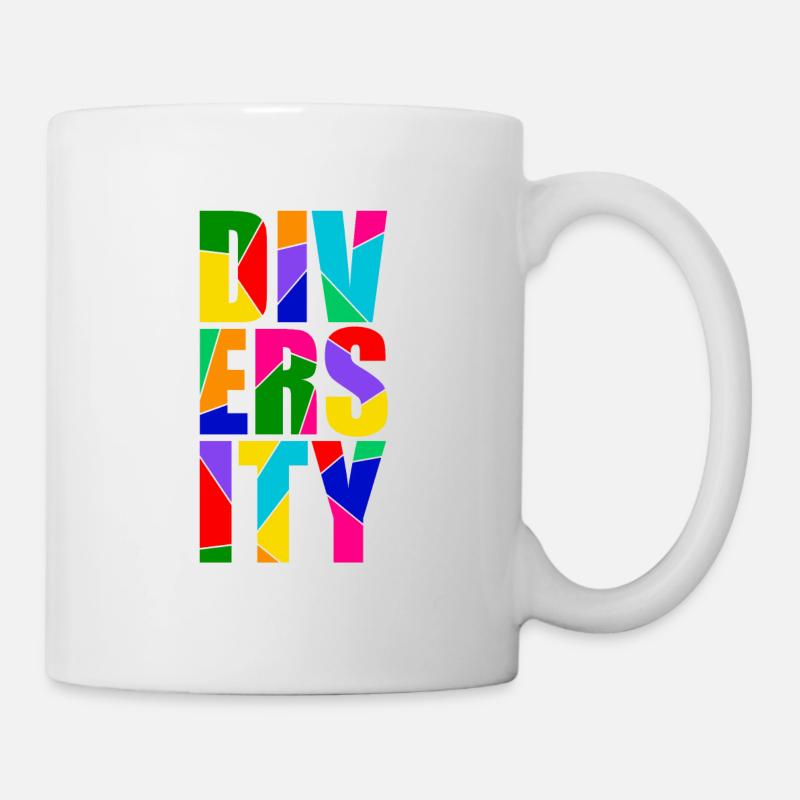 Diversity - Vielfalt - Mug - white