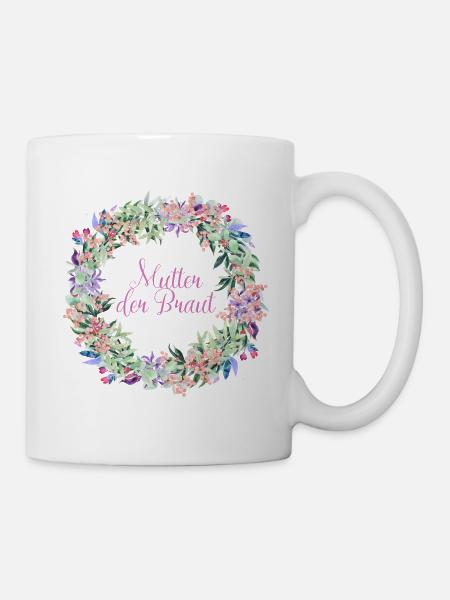 Brautmutter - Tasse - Weiß