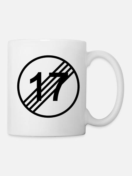 18 Geburtstag - Tasse - Weiß