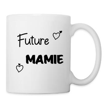 Future mamie - Mug blanc - blanc - Droite