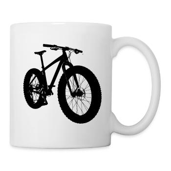 Fatbike cool - Mug blanc - blanc - Droite