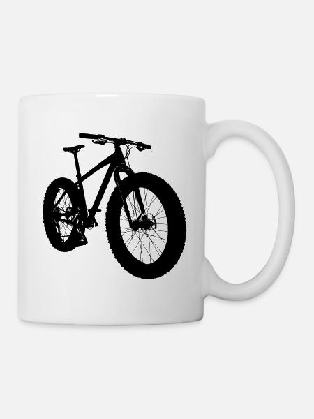 Cooles Fatbike - Tasse - Weiß