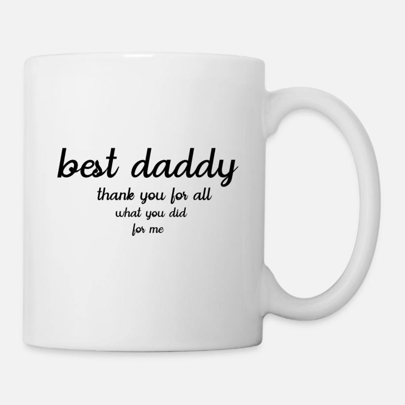 BESTER VATI - Tasse - Weiß