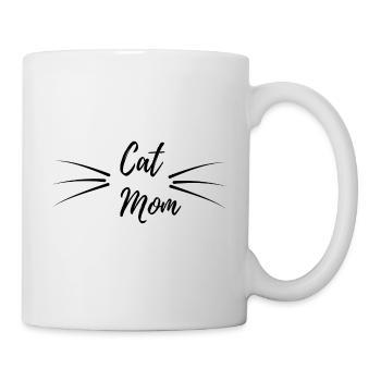 Chat chat - Mug blanc - blanc - Droite