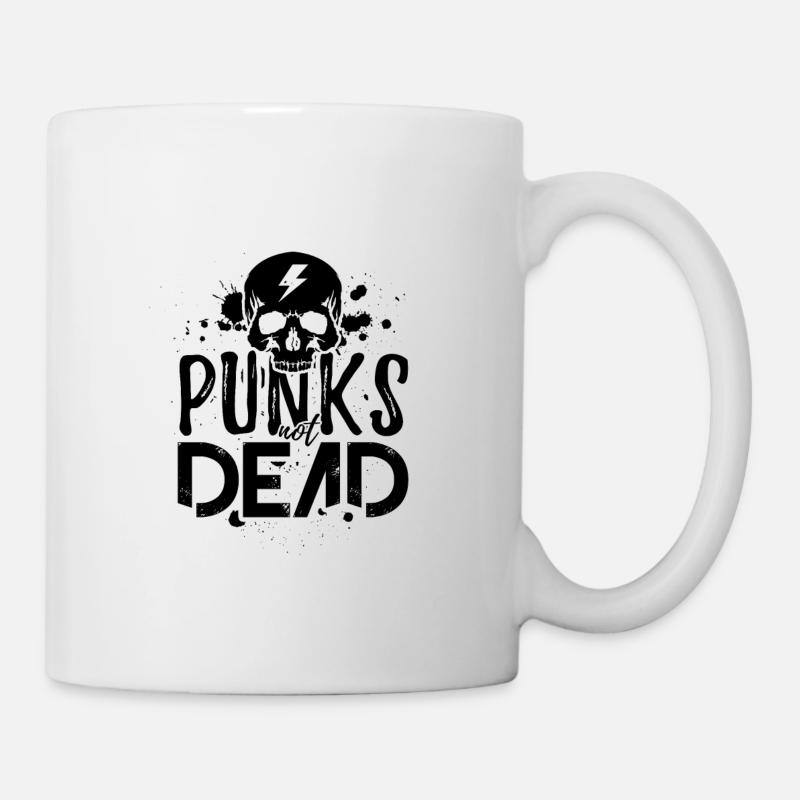Punks not dead - Mug - white