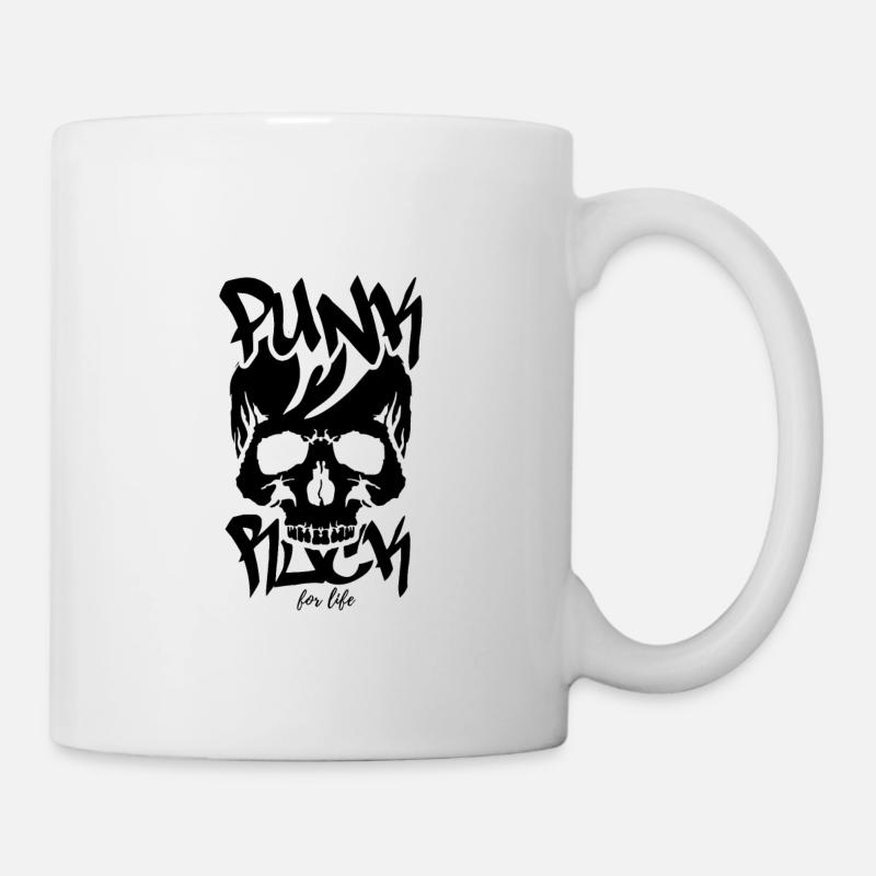 Punk - Tasse - Weiß