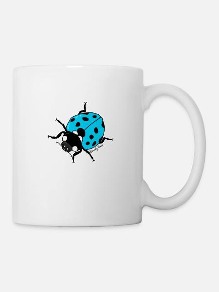 Marienkäfer - Tasse - Weiß