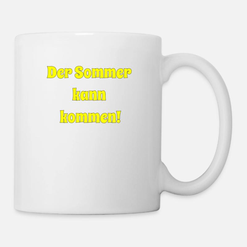 Sommer - Tasse - Weiß