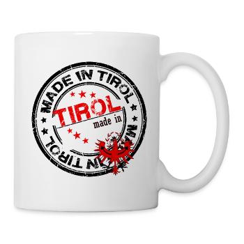 Tirol - Tasse - Weiß - Rechts