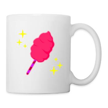 Cotton candy, pink - Mug - white - Right