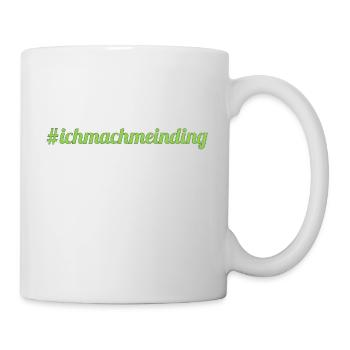 Je fais mon truc - Mug blanc - blanc - Droite