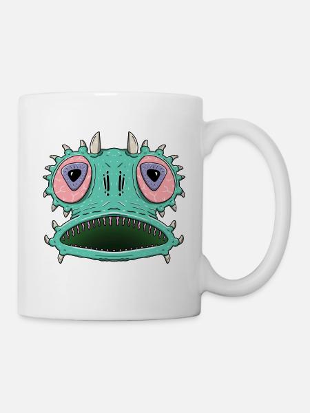 Alien - Tasse - Weiß