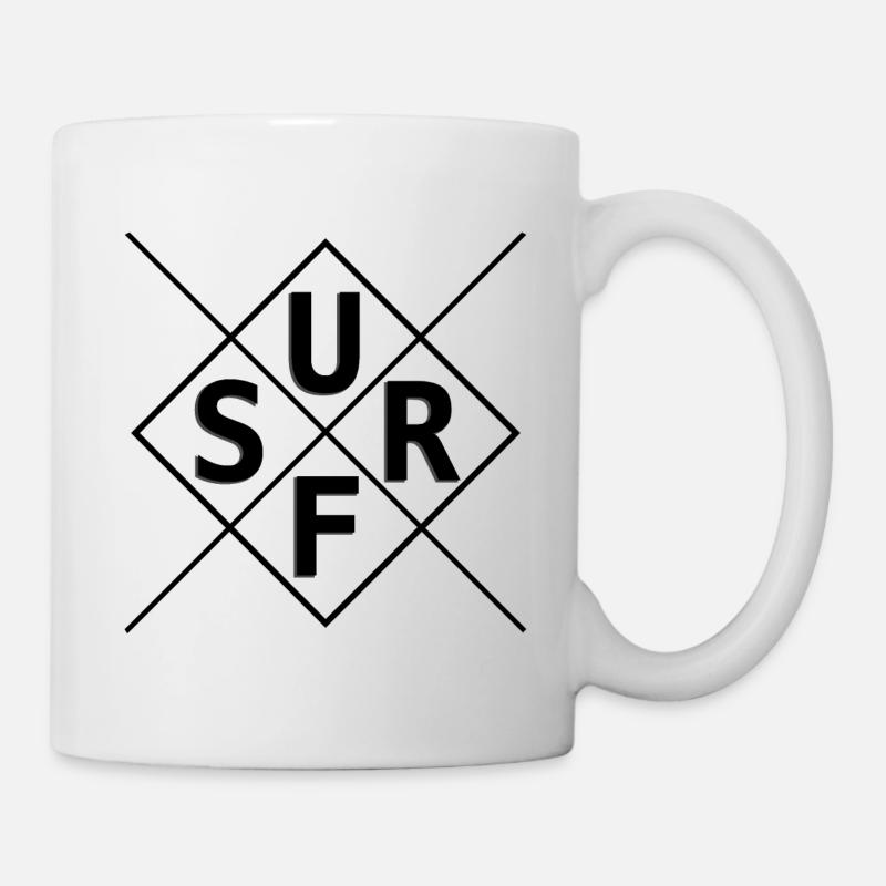 surf - surf - surf - Mug blanc - blanc