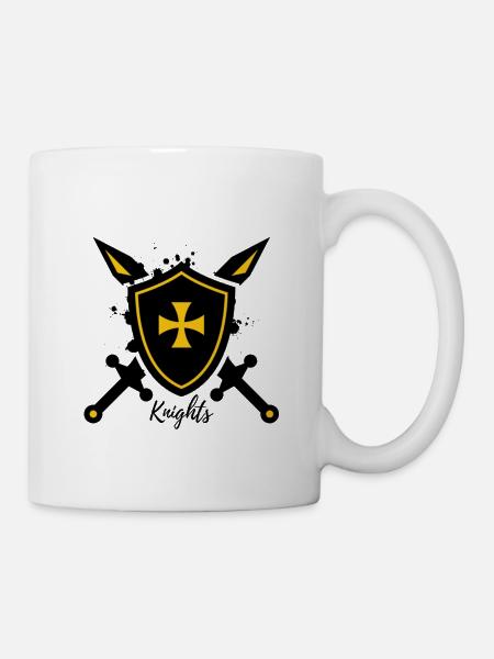 Knights - Tasse - Weiß