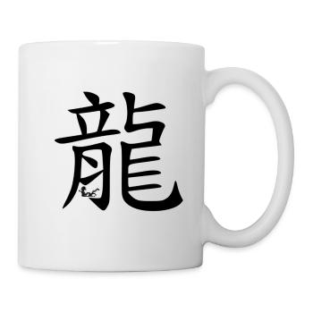 Chinese zodiac sign Dragon - Mug - white - Right
