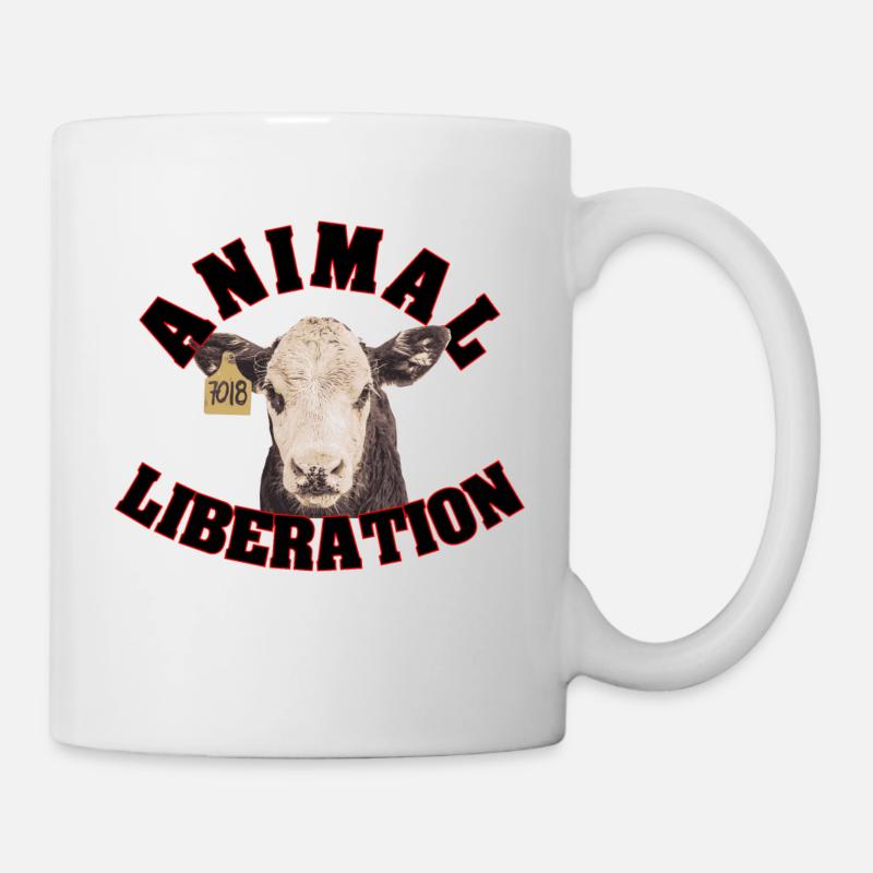 Libération Animale - Mug blanc - blanc