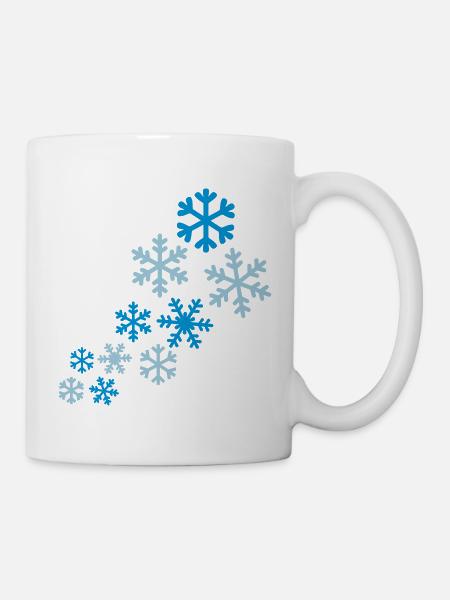 Neige - Mug blanc - blanc