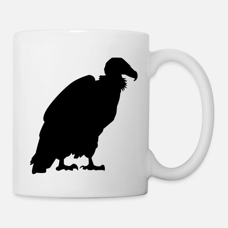 Geier - Tasse - Weiß