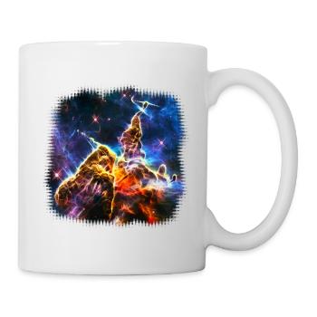 Mystic Mountain, Carina Nebula, Space, Galaxy, - Mug blanc - blanc - Droite