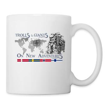 Trolls 2 GRA FRONT - Mug blanc - blanc - Droite