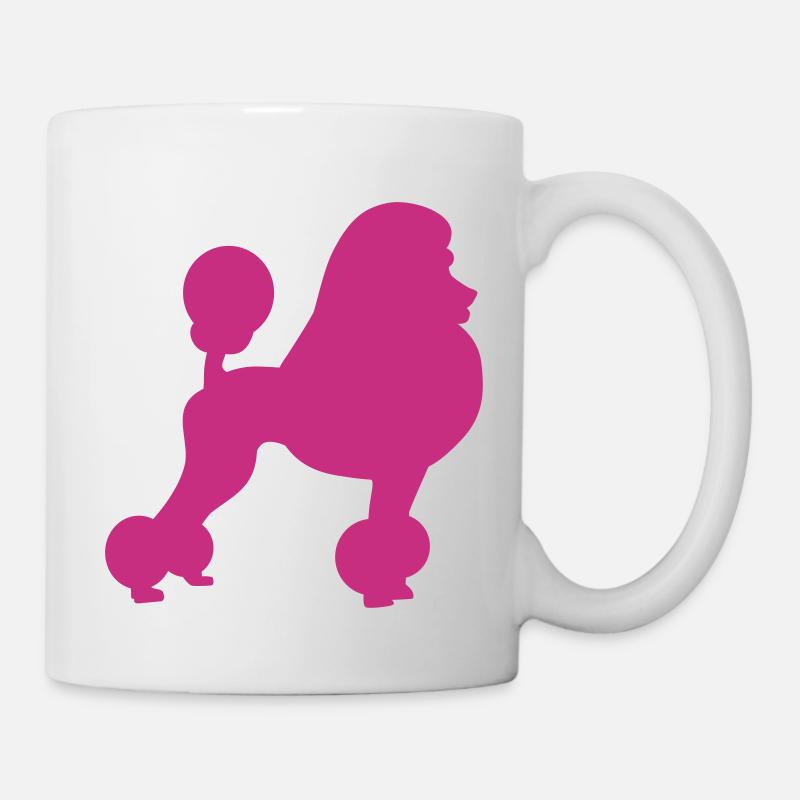 Poodle - Mug - white
