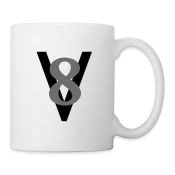 V8 Motor - Tasse - Weiß - Rechts