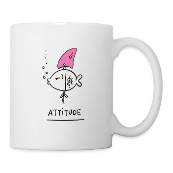 Attitude Fish - Mug - white - Right