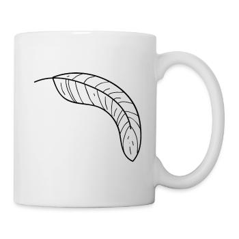 Leaf, nature - Mug - white - Right