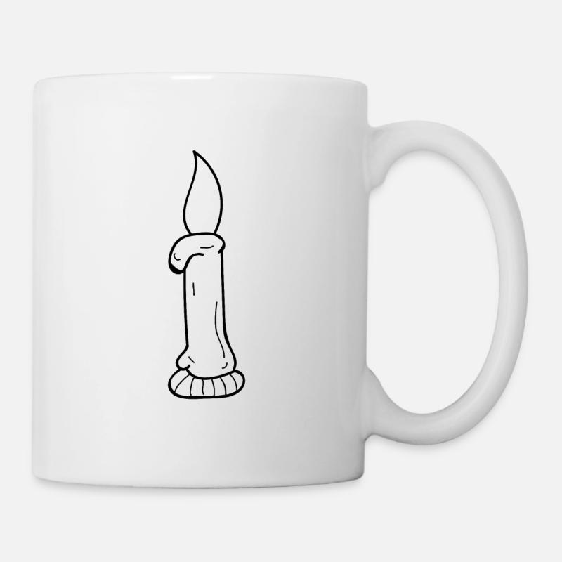 Candle gift gift idea magic - Mug - white