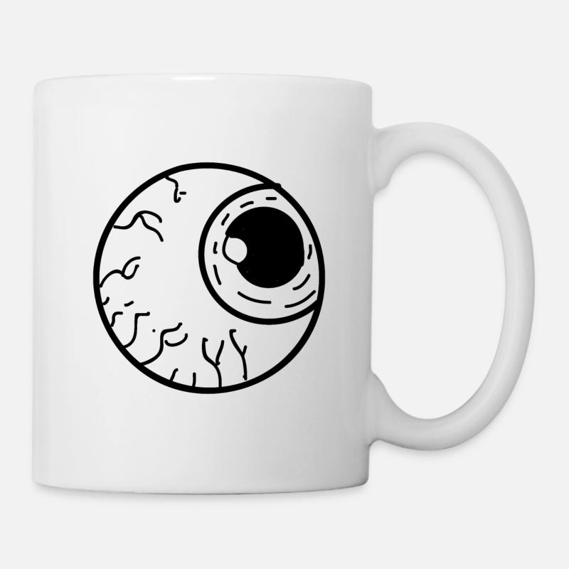 Oeil magique - Mug blanc - blanc