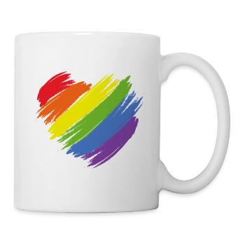 LGBT | PRIDE 2019 - Mug blanc - blanc - Droite