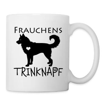 Frauchens Trinknapf Husky - Tasse - Weiß - Rechts