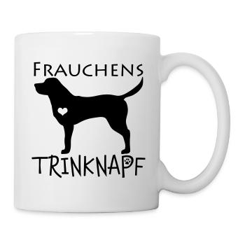 Frauchens Trinknapf Labrador - Tasse - Weiß - Rechts