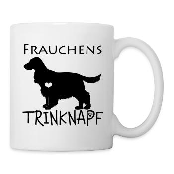 Cocker Epagneul Frauchens Trinknapf - Mug blanc - blanc - Droite