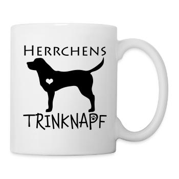 Herrchens Trinknapf Labrador - Tasse - Weiß - Rechts