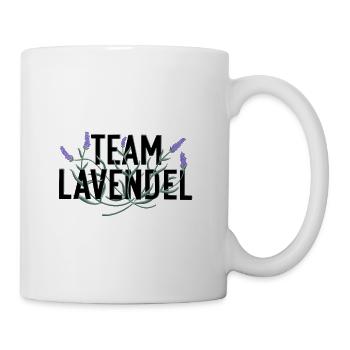 Team Lavendel - Tasse - Weiß - Rechts
