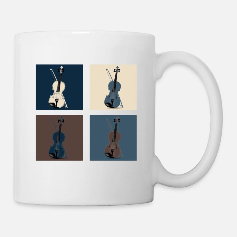 Violoncelle - Mug blanc - blanc