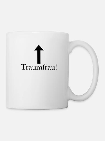 Traumfrau! - Tasse - Weiß