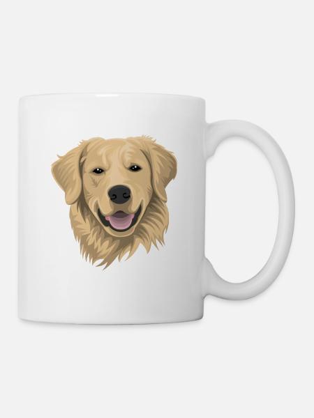 Golden retriever - Mug - white