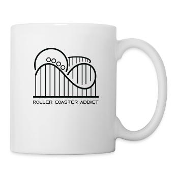 Roller Coaster Addict - Roller Coaster Fan - Mug - white - Right